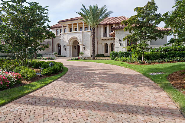 Residential Paver Driveway in Llano, TX